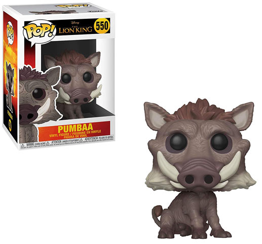 funko pumba roi lion 2019 film disney figurine collection