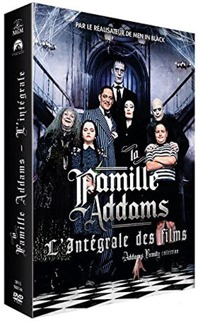Coffret films la famille addams Blu ray DVD