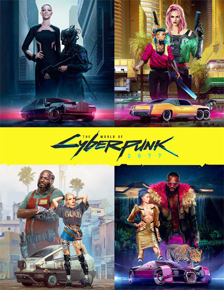 Cyberpunk 2077 Artbook livre illustre