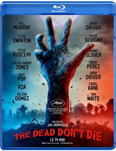 Dead Dont die Jarmusch Blu ray DVD precommande