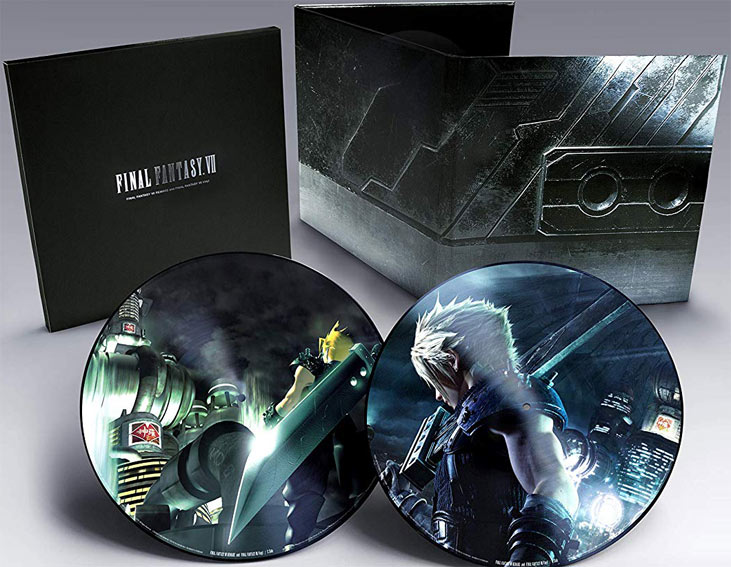 FFVII Final fantasy VII vinyle LP edition collector vinyl 180 gatefold