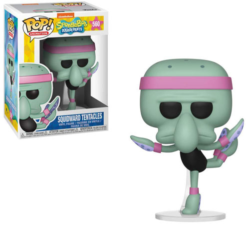 Figurine funko pop bob eponge squidward ballerine danseuse