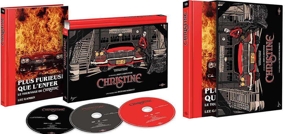 christine film carpenter coffret collector Blu ray 4k uLTRA hd