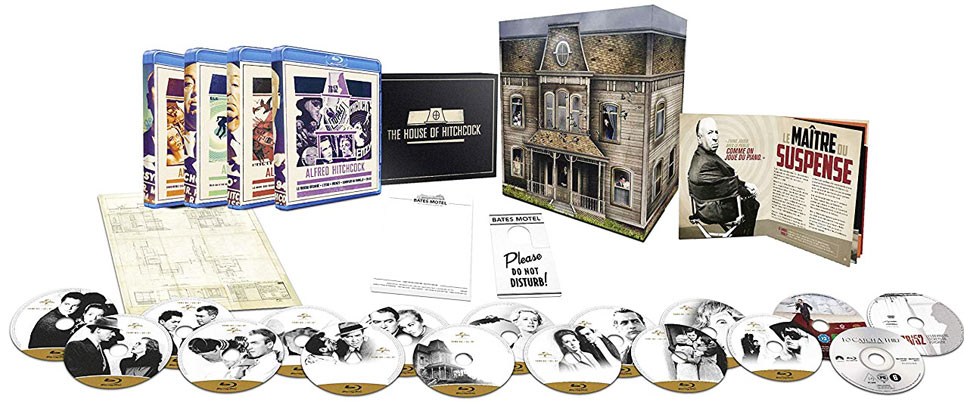 Coffret collector blu ray 16 film edition manoir 2019