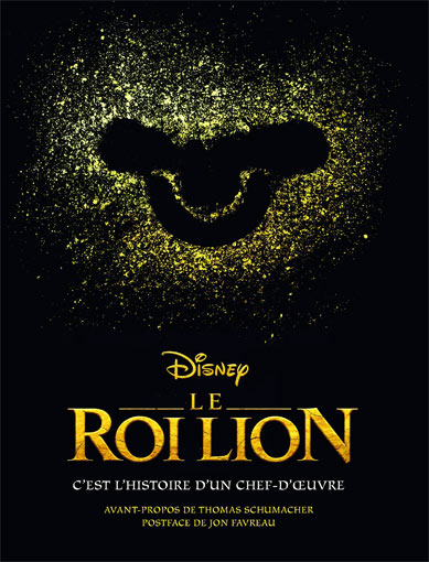 Le roi lion livre artbook film dessin anime disney 2019