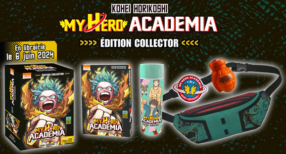 MHA manga t39 achat precommande collector