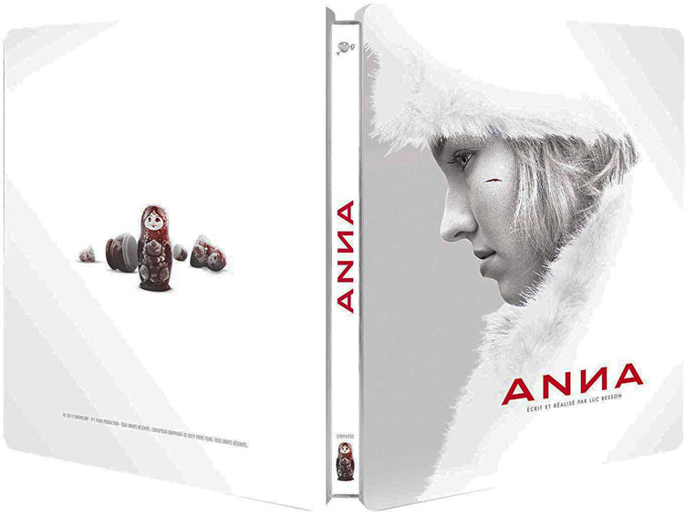Steelbook Besson Anna Blu ray