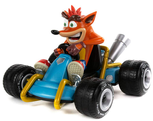 figurine crash bandicoot crash team nitro porte encens