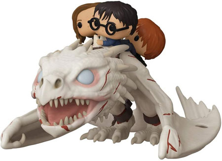 harry potter with dragon figurine funko pop