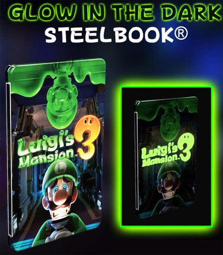 steelbook luigis mansion switch