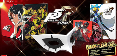 0 jeux video persona PS4 collector steelbook