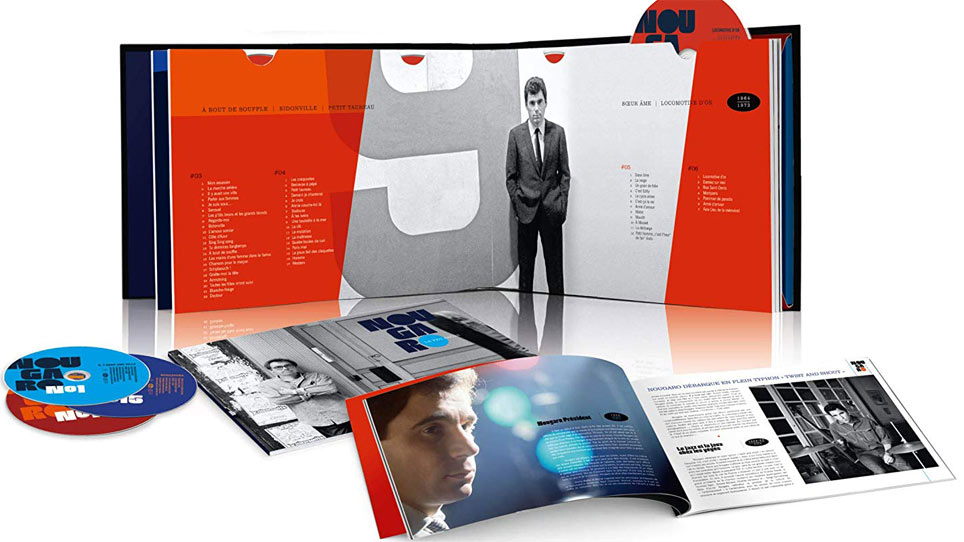 Claude nougaro coffret integrale edition collector limitee feu sacre