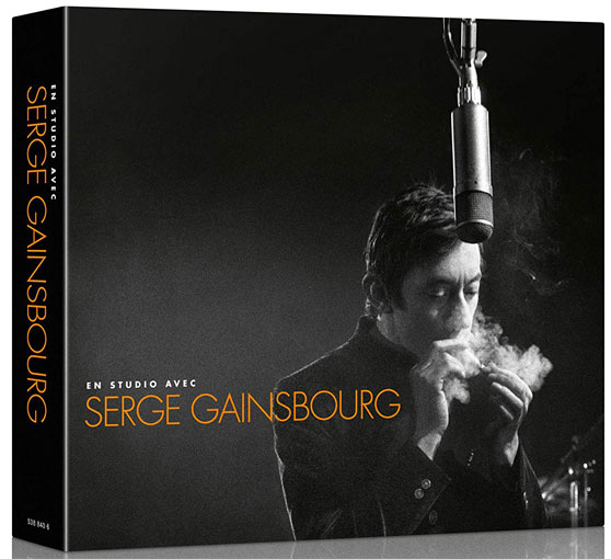 en studio avec serge gainsbourg coffret 3CD Vinyle et livre artbook