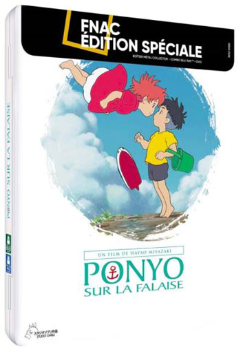 ponyo sur la falaise steelbook collector miyazaki