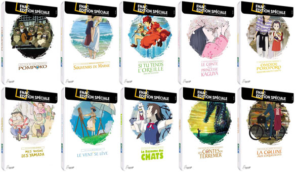 steelbook collection fnac ghibli