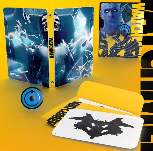 watchmen titans of cult steelbook bluray 4k ultra hd zack snyder
