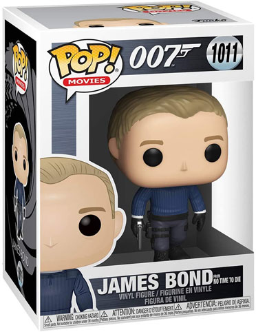 Funko pop no time to die 007 figurine collection daniel craig