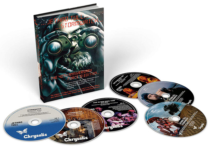 Jethro tull stormwatch coffret CD DVD 2019 40th anniversary