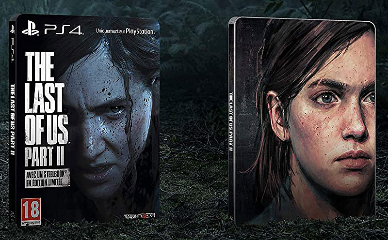 Last of us 2 edition limitee Steelbook amazon