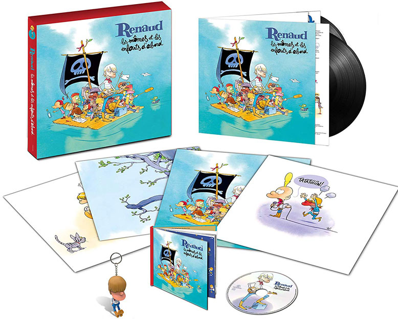 coffret collector renaud les momes et les enfants Zep edition limitee