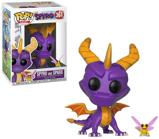 funko spyro sparx collection noel 2019
