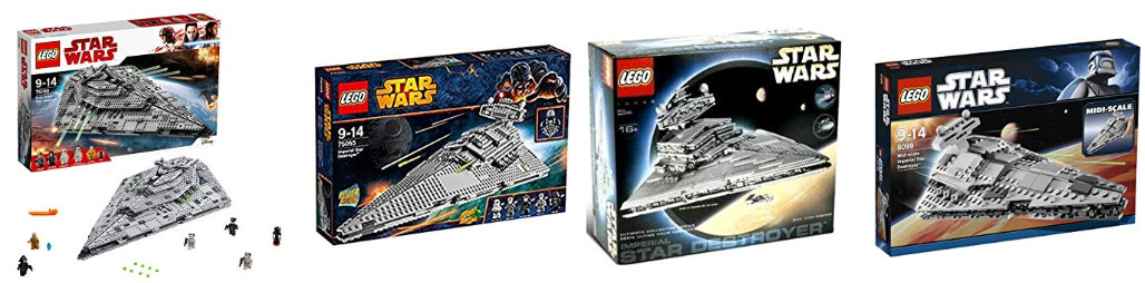 imperial star destroyer lego collection