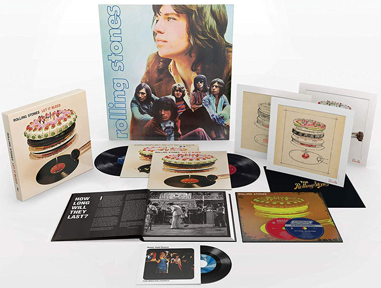let it bleed rolling stones coffret collector 50th annivesary vinyle lp cd