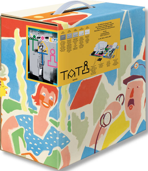 tati coffret collector edition limitee taschen figurine plateau tournage