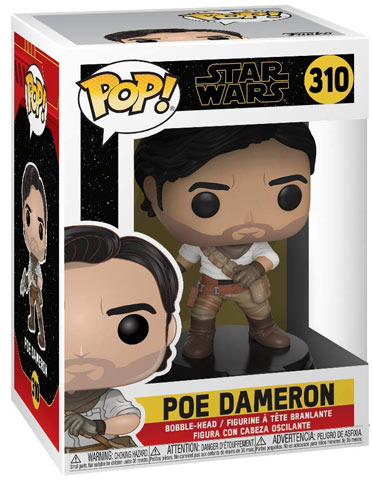 Figurine funko pop poe dameron episode 9 star wars rise of sky walker