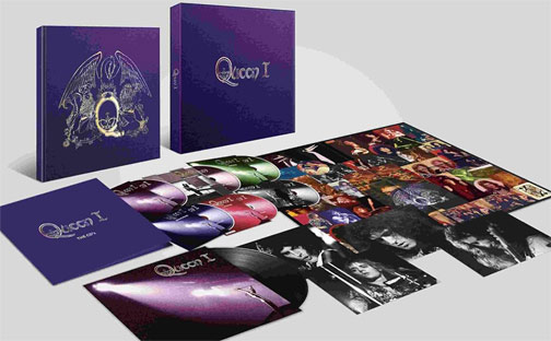 coffret collector queen premier album cd vinyl lp