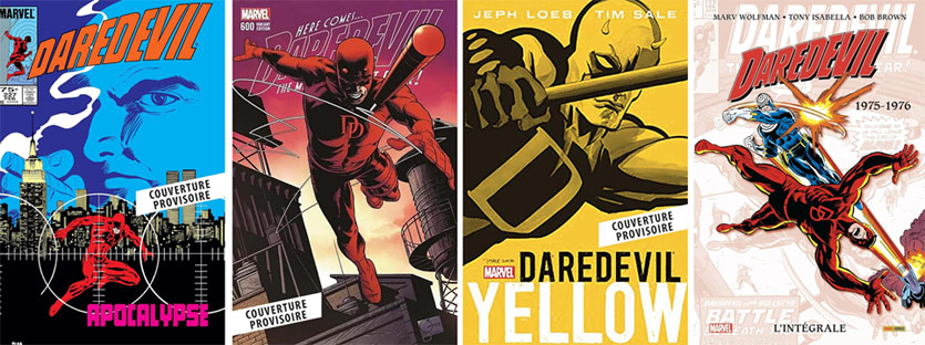 comics daredevil 60th 60 ans anniversaire fr