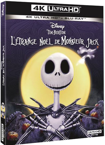 etrange noel monsieur Jack bluray 4k Ultra HD uhd