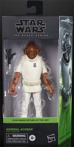 figurine star wars edition collector Black Series amiral Ackbar