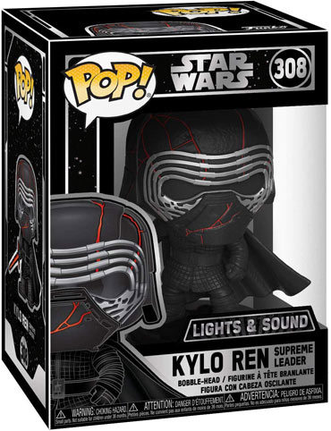 funko kylo ren star wars light sound