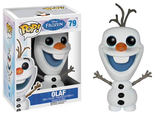 funko olaf reinde des neiges