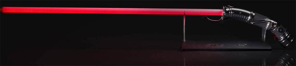 lighsaber star wars sabre laser Force FX Comte Dooku