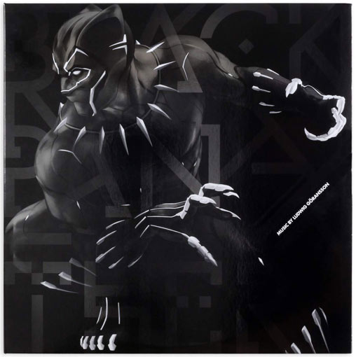 marvel black panther bande originale Vinyle LP edition mondo noel 2019