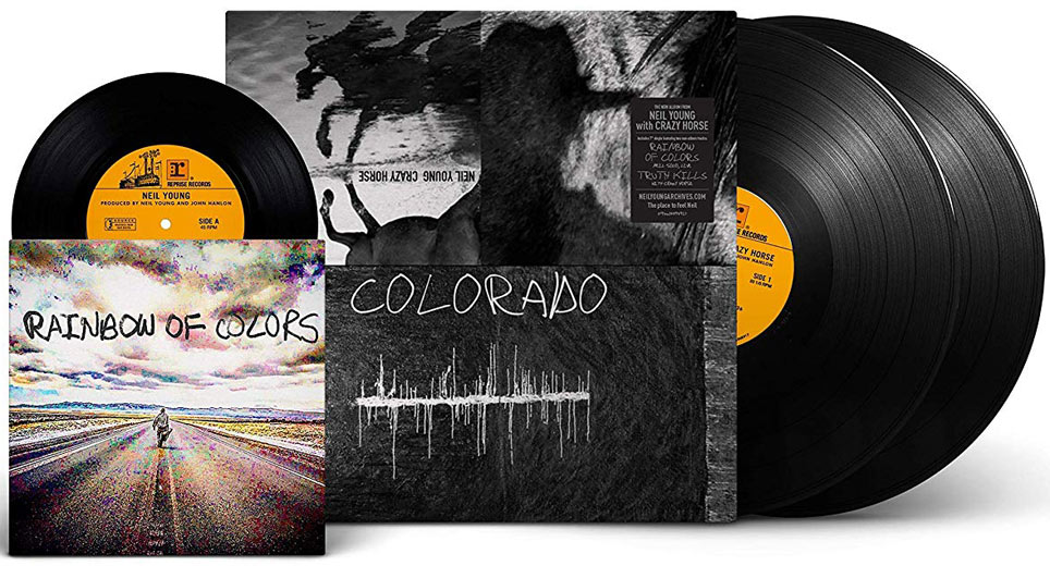 neil young colorado edition Vinyle lp nouvel album 2019 crazy horses