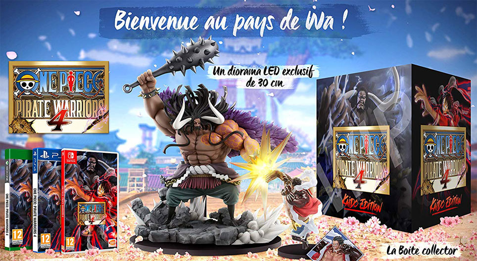 Coffret collector One piece pirate warriors 4 PS4 Xbox Nintendo 2020