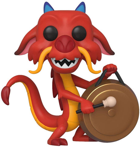 funko disney mulan mushu avec gong collection