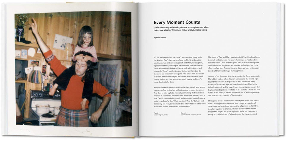 paul mccartney livre polaroid diaries