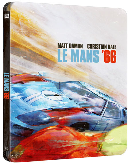 steelbook collector le mans 66 Blu ray 4K