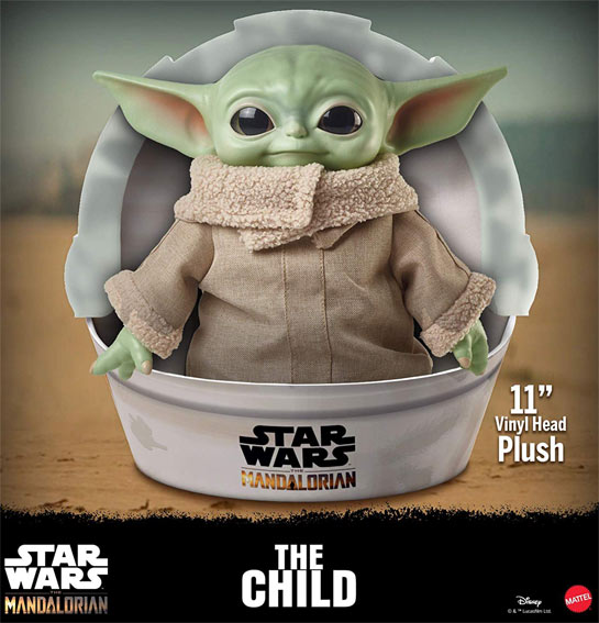 Figurine matel disney Star wars mandalorian the child lenfant baby yoda bebe