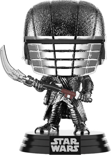 Funko pop star wars Knight of Ren Hematite Chrome chevalier ren kylo