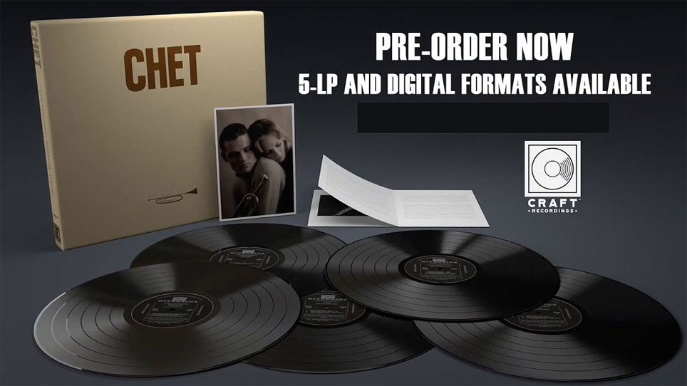 chet baker coffret collector 5 Vinyle LP