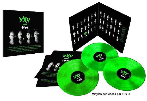 Tryo 25 ans coffret collector édition limitée 2020 CD Vinyle LP tryo 25 ans Vinyle CD edition limitee dedicacee
