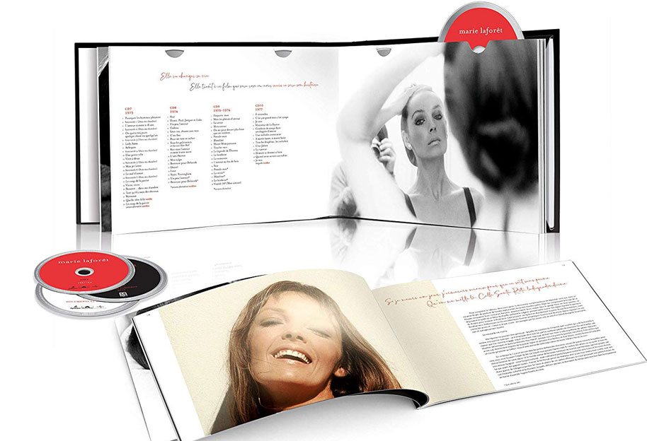 Coffret livre integrale CD marie laforet