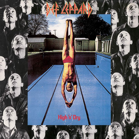 High n dry def leppard double vinyle LP