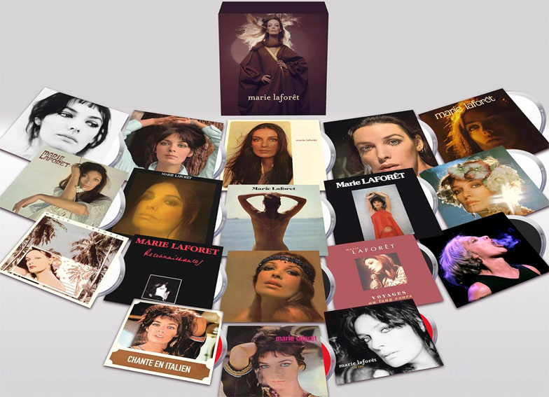 Marie laforet coffret integrale album 18 CD edition 2024 noel