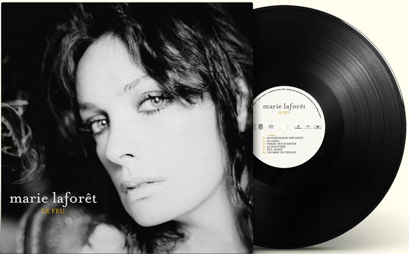 Marie laforet le feu album inedit vinyle LP CD